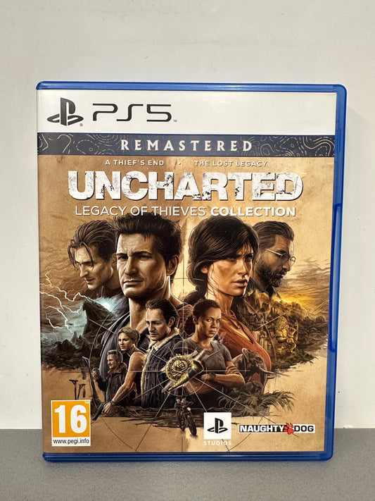 Uncharted Legacy of Thieves collection PS5