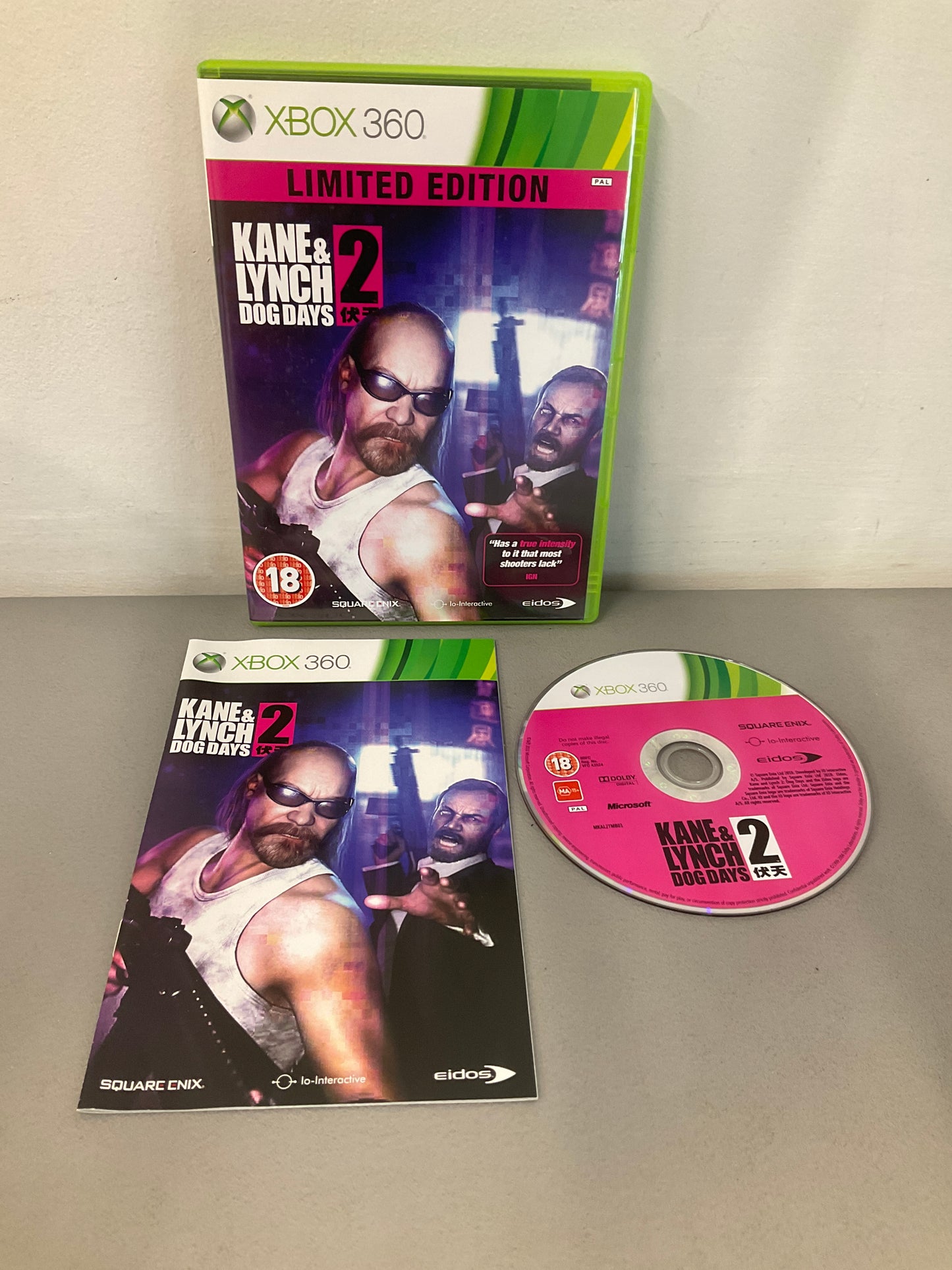 Kane & Lynch 2 Dog Days Xbox 360