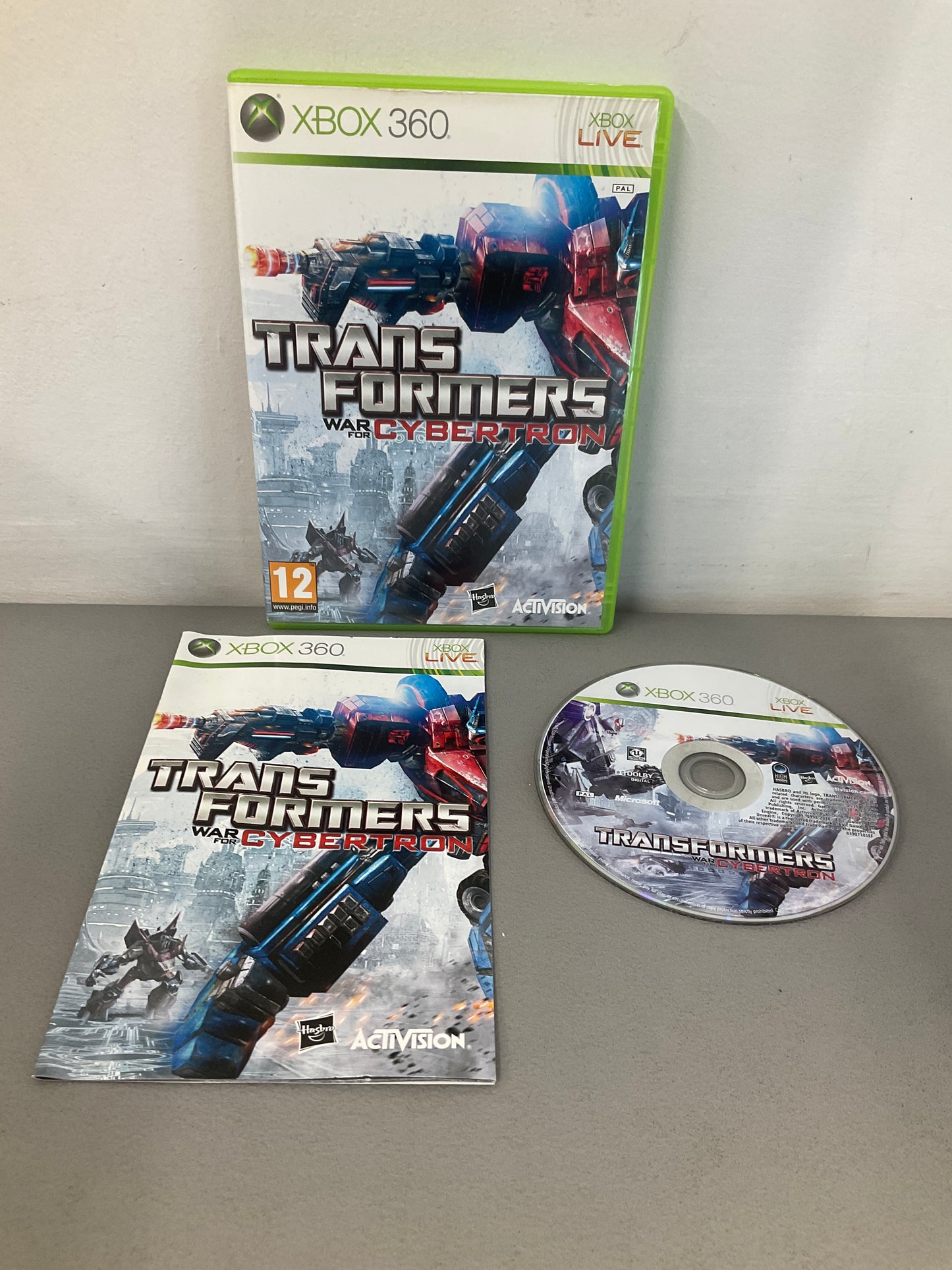 Transformers War Of Cybertron Xbox 360