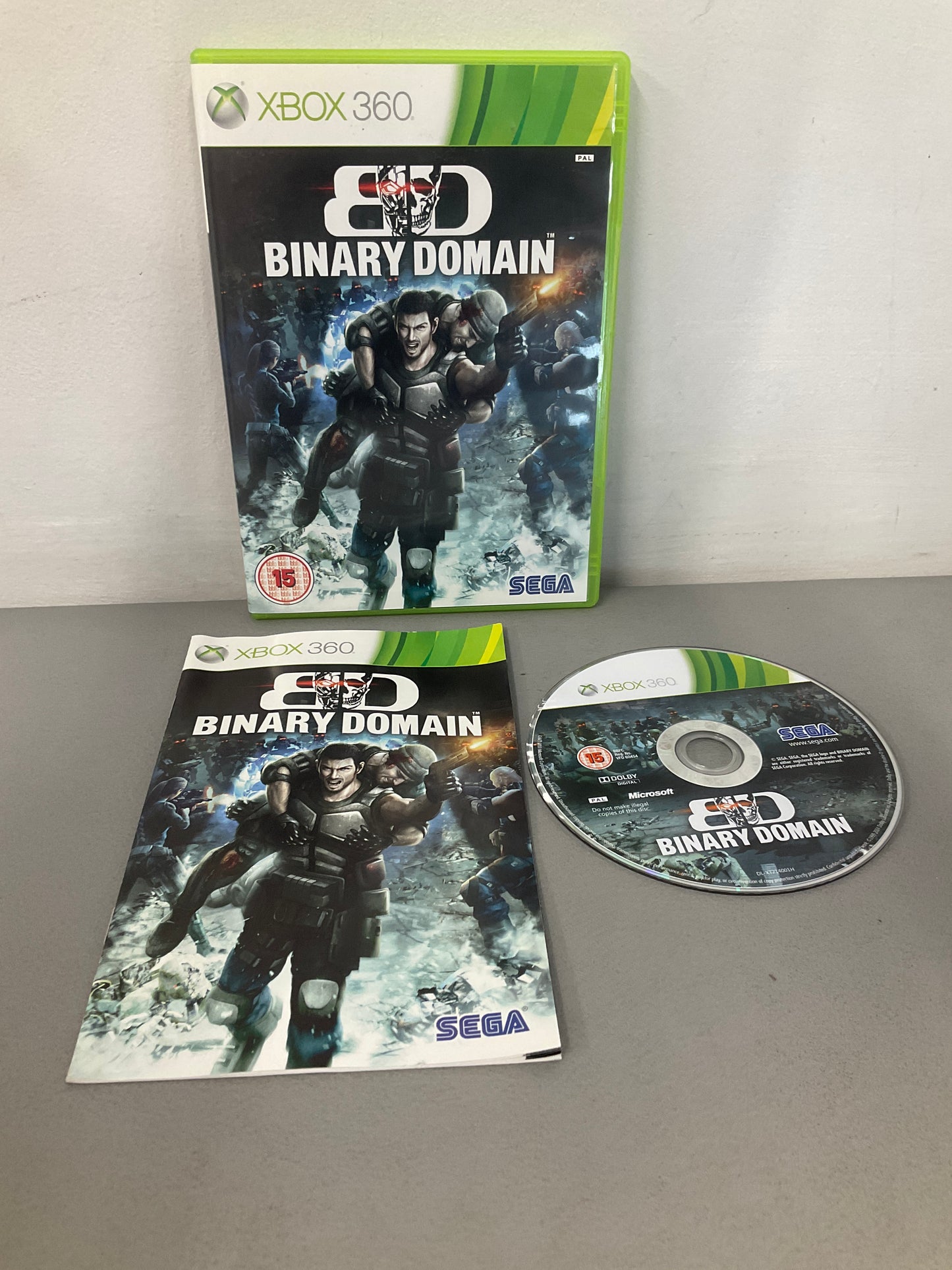 Binary Domain Xbox 360