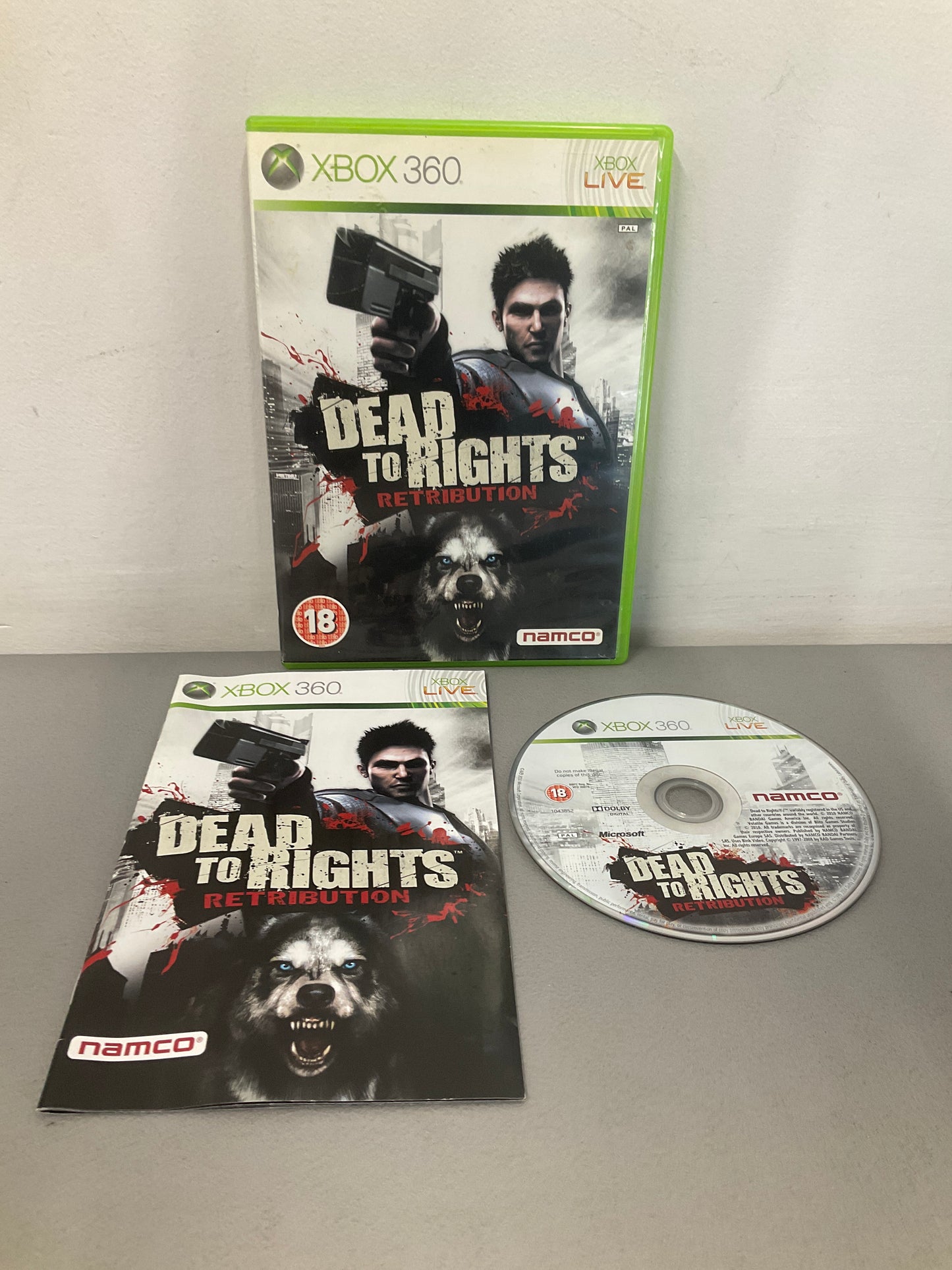 Dead To Rights Retribution Xbox 360
