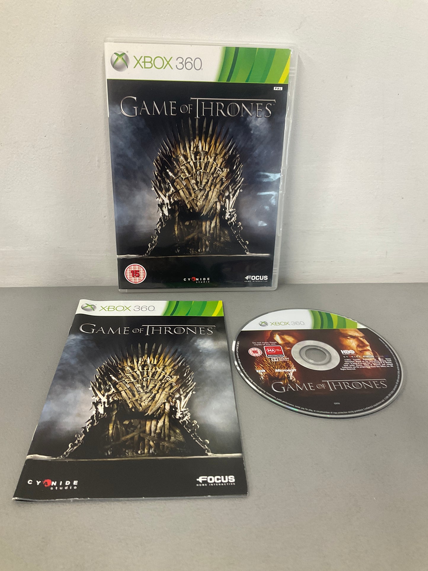 Game Of Thrones Xbox 360