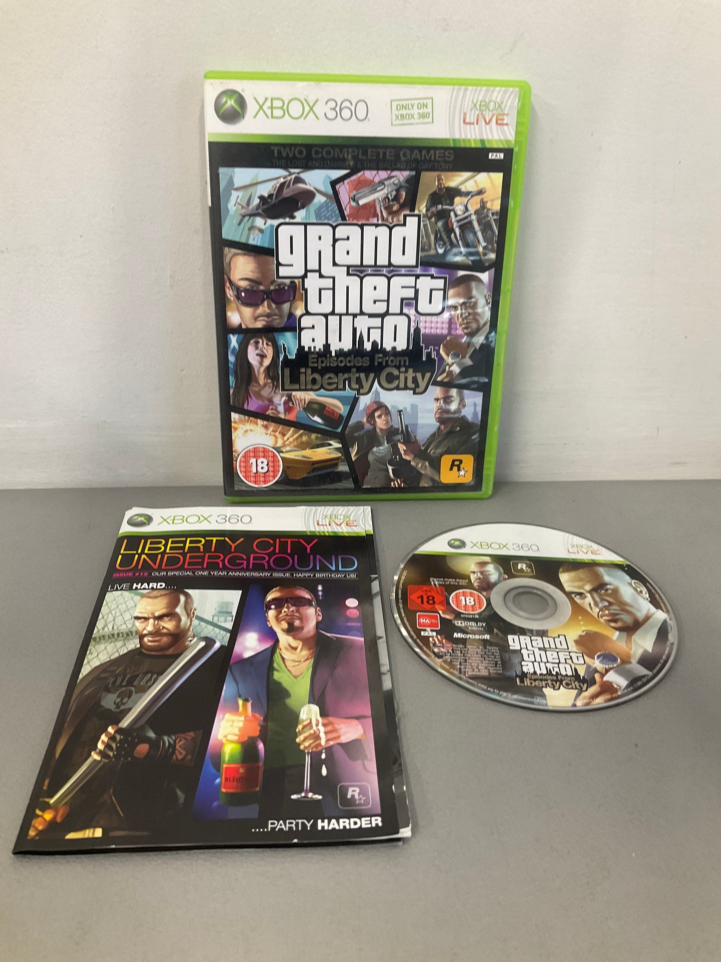 Grand Theft Auto Liberty City Xbox 360