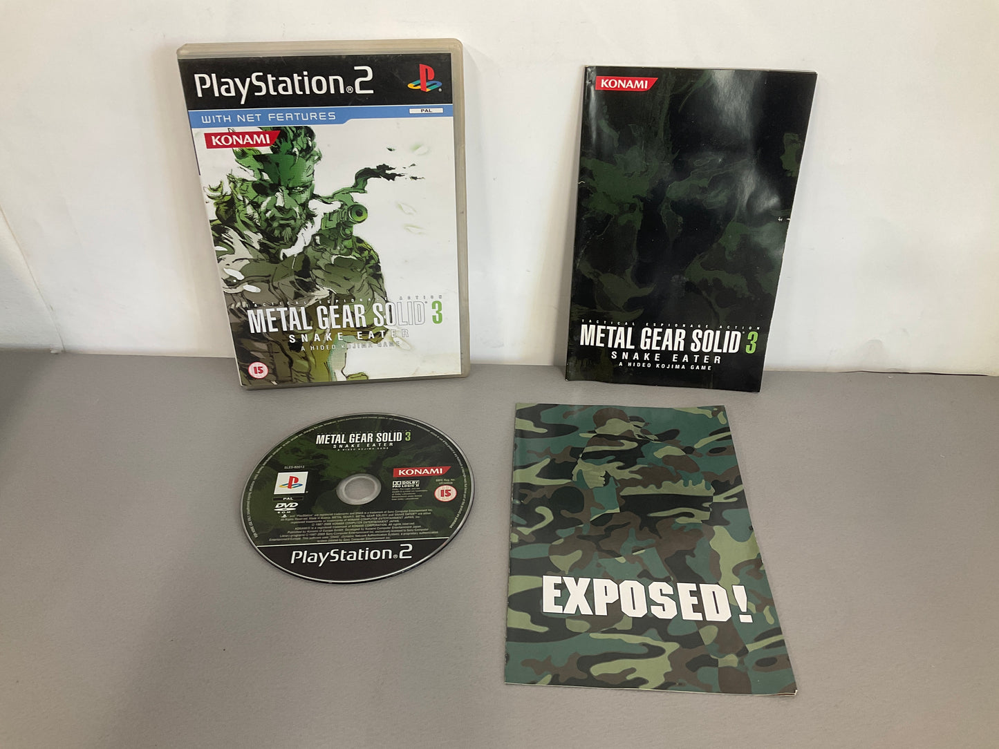 Metal Gear Solid 3 Snake Eater Playstation 2