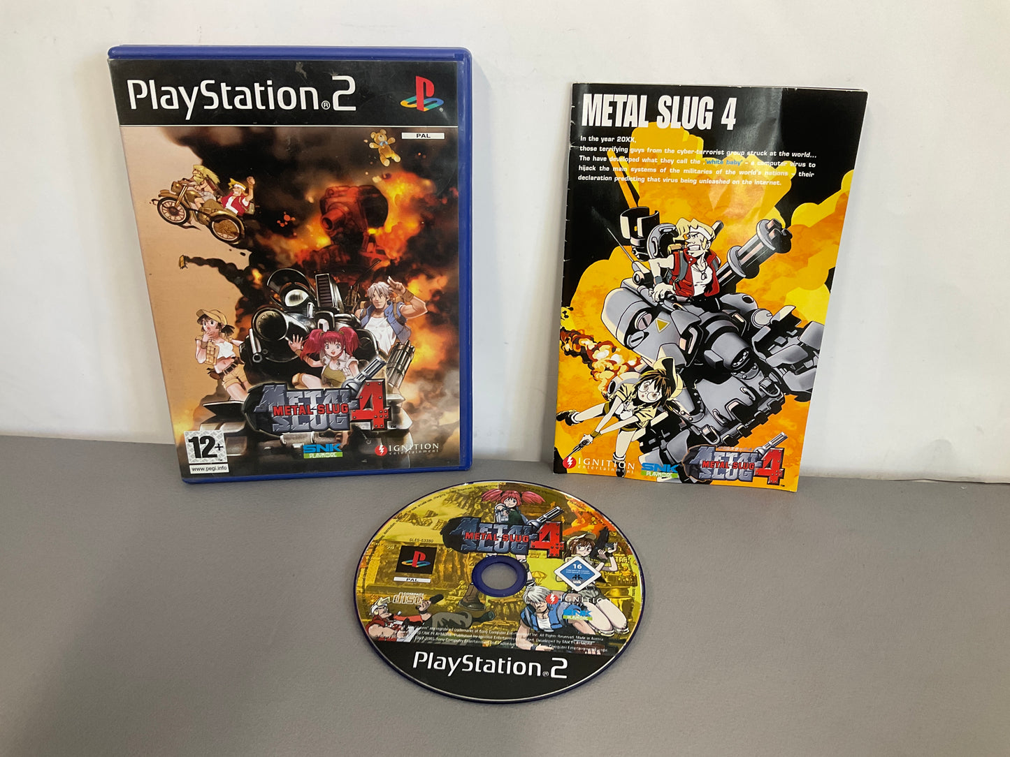Metal Slug 4 Playstation 2