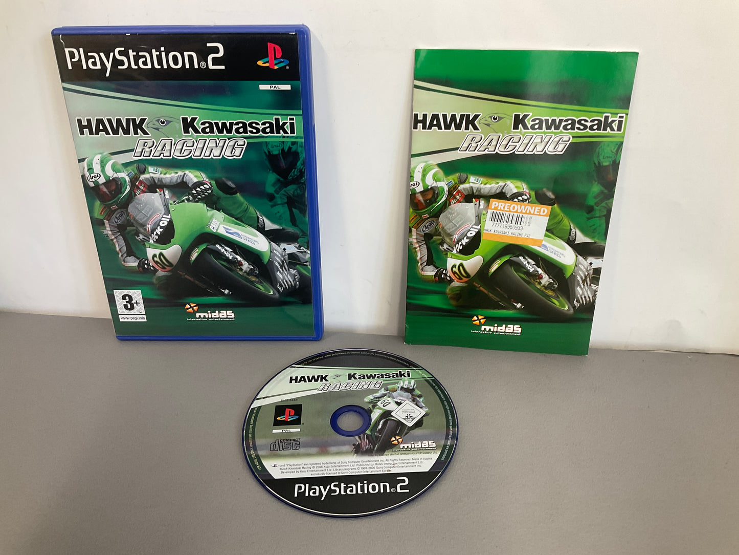 Hawk Kawasaki Racing Playstation 2