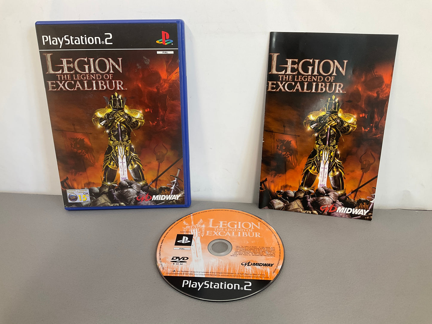 Legion Legend Of Excalibur Playstation 2