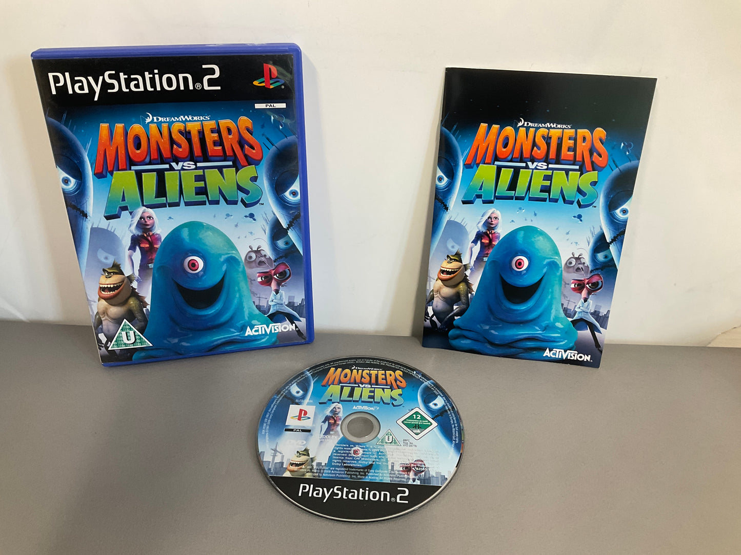 Monsters Vs Aliens Playstation 2