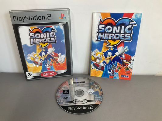 Sonic Heroes Playstation 2 Platinum