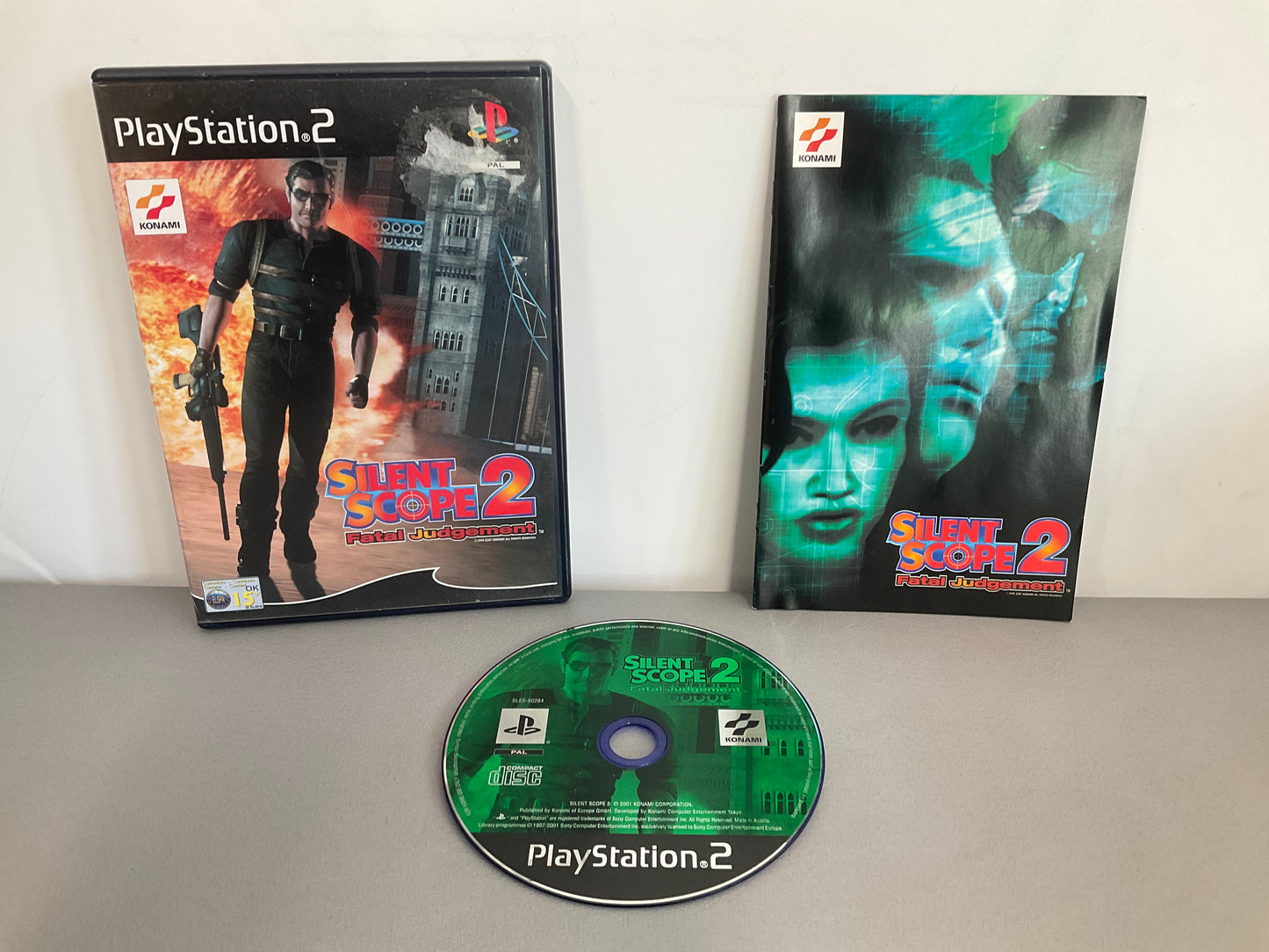 Silent Scope 2 Fatal Judgement Playstation 2