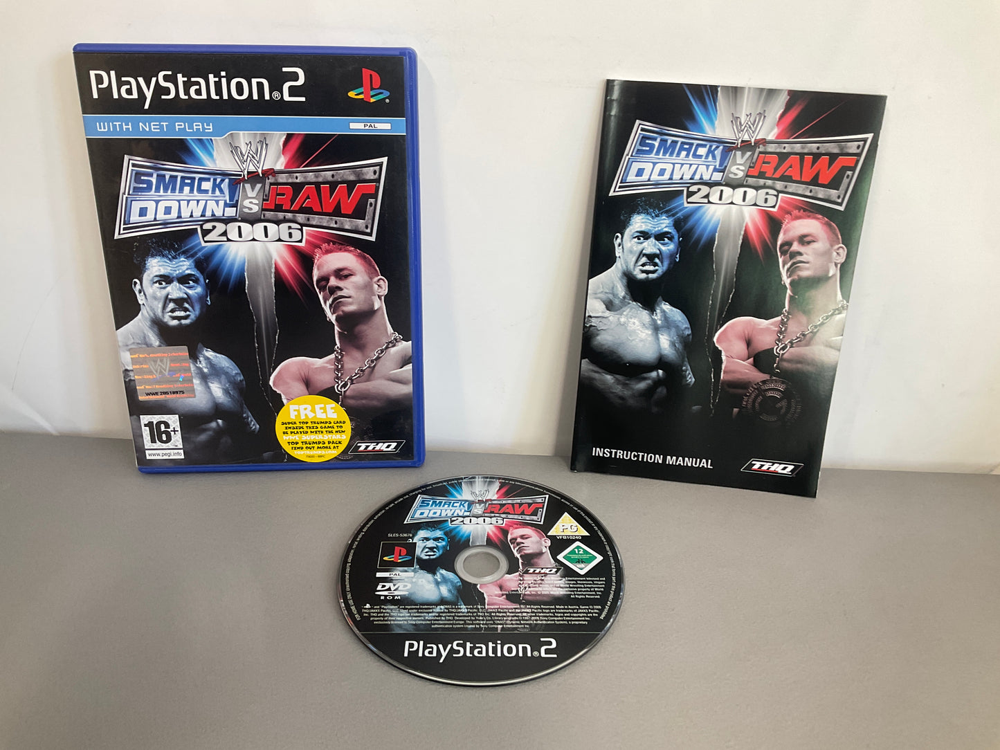 WW Smack Down VS RAW 2006 Playstation 2