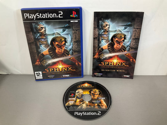 Sphinx And The Cursed Mummy Playstation 2