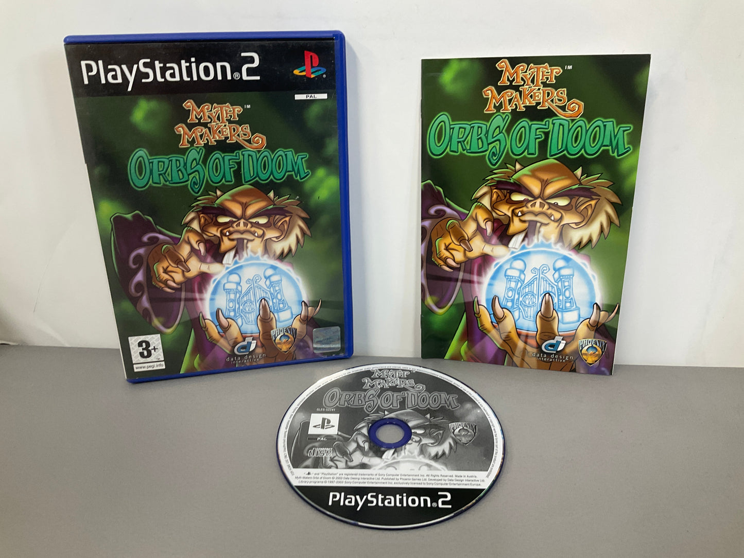 Myth Makers Orbs Of Doom Playstation 2