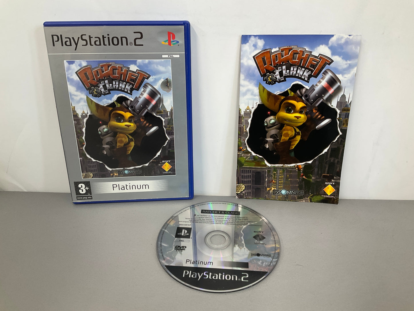 Ratchet Clank Playstation 2 Platinum