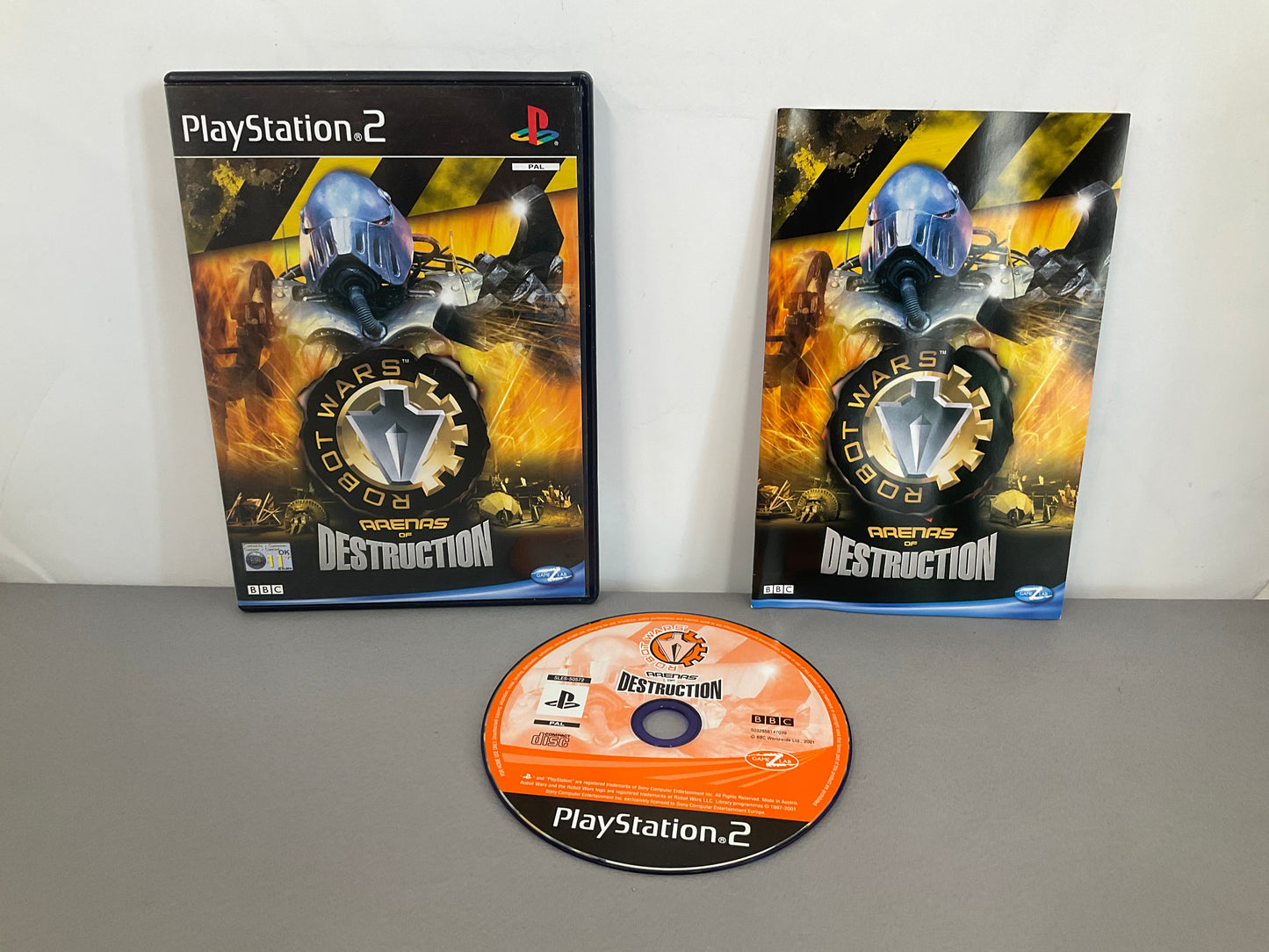 Robot Wars Arenas Of Destruction Playstation 2