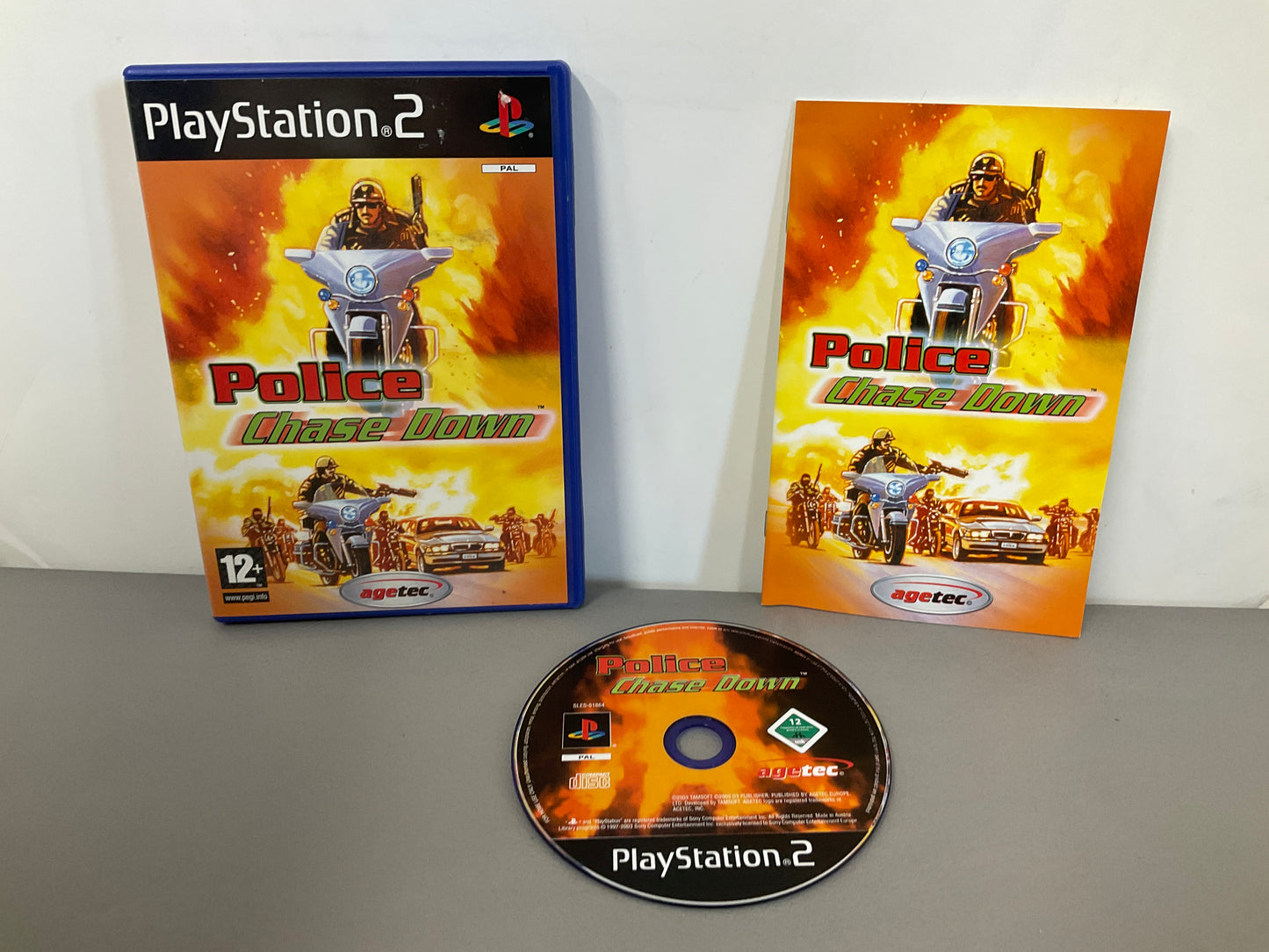 Police Chase Down Playstation 2