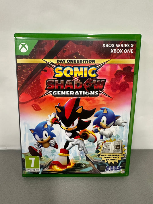 Sonic Shadow Generations Xbox One