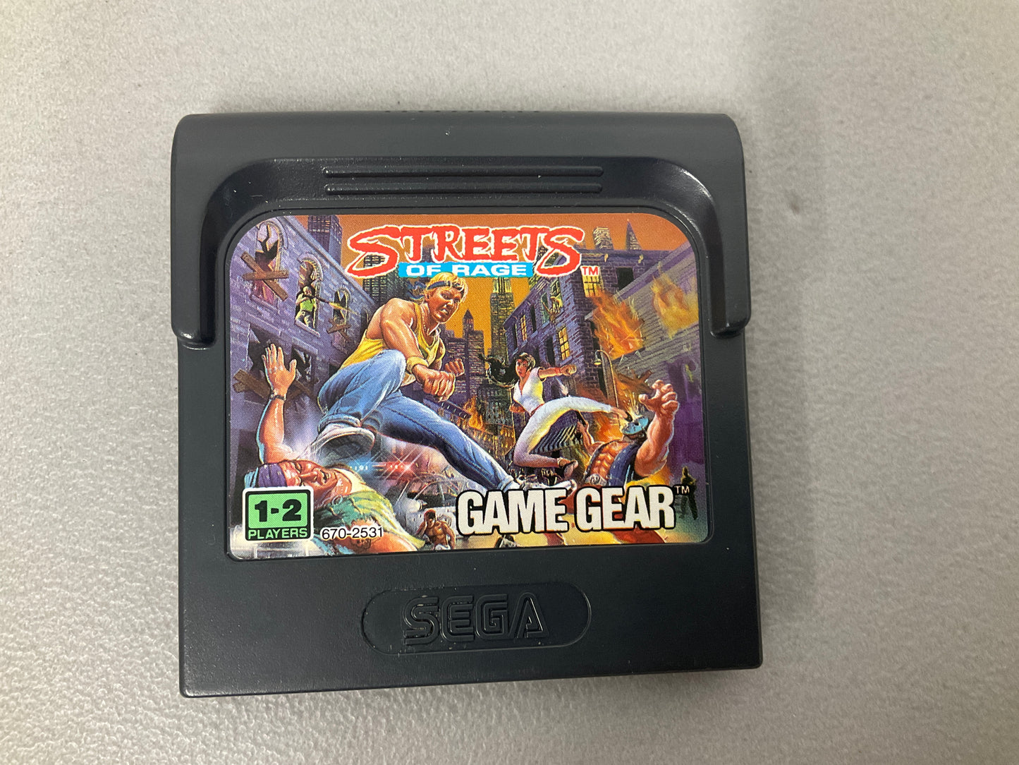 Streets Of Rage Game Gear