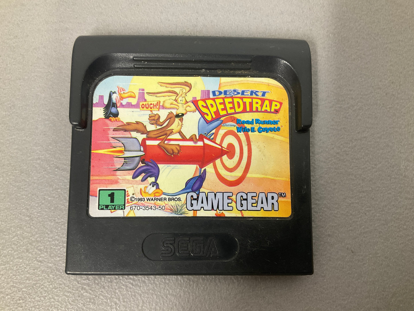 DESERT Speedtrap Game Gear