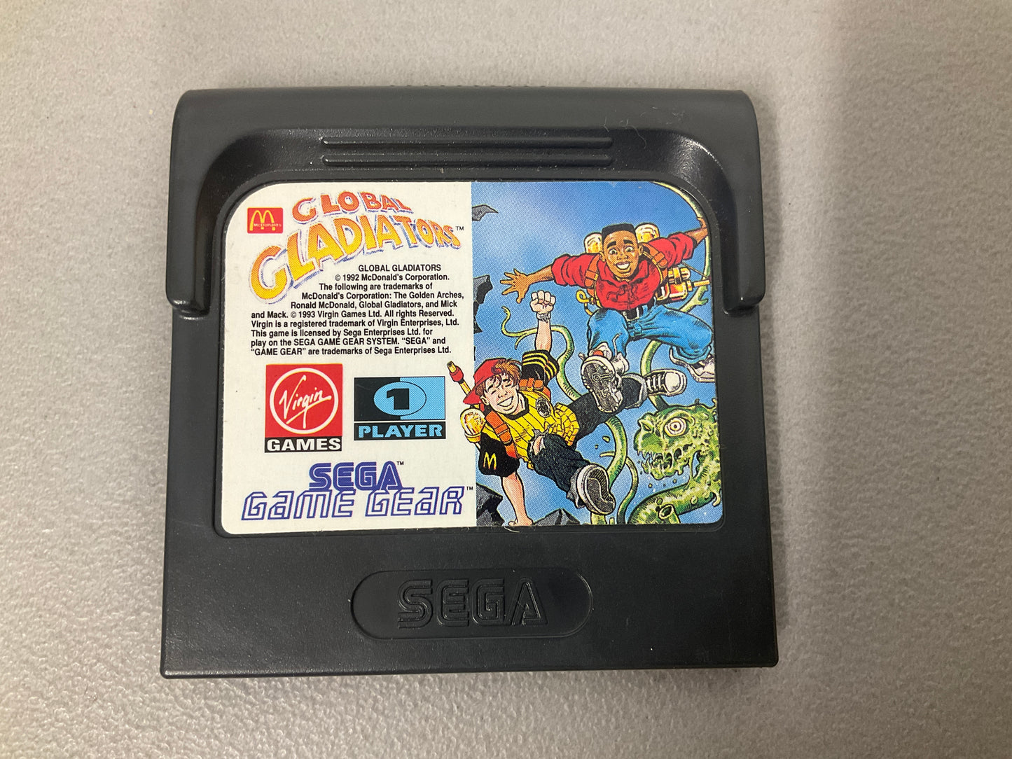 Global Gladiators Sega Game Gear