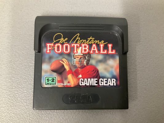 Joe Montana Football Game Gear