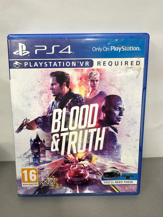 Blood And Truth PS4