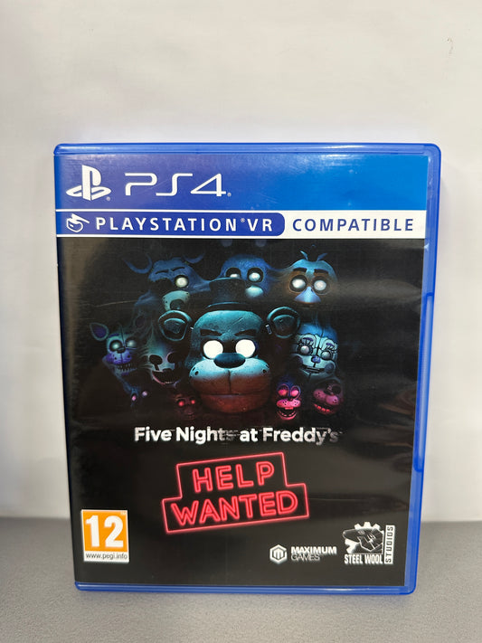 Five Nights At Freddys Help Wanted PS4