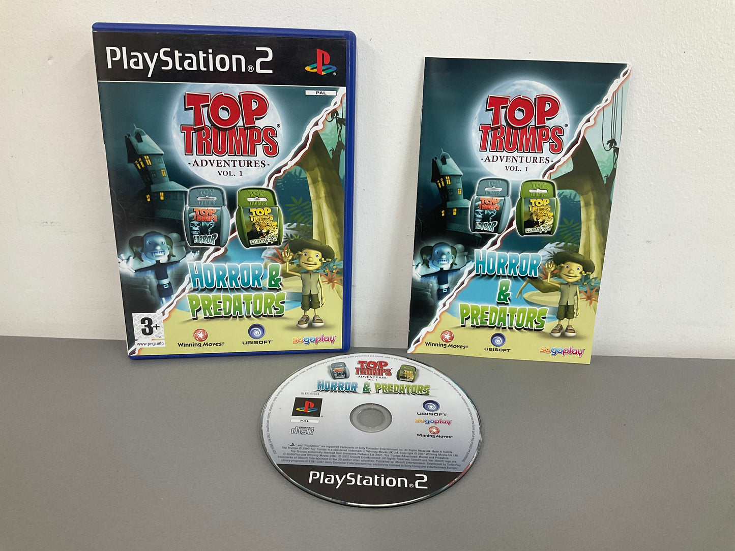 Top Trumps Horror & predators Playstation 2
