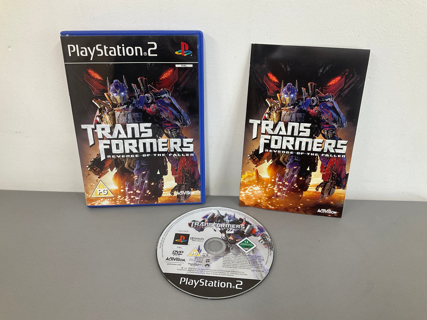 Transformers Revenge Of The Fallen Playstation 2