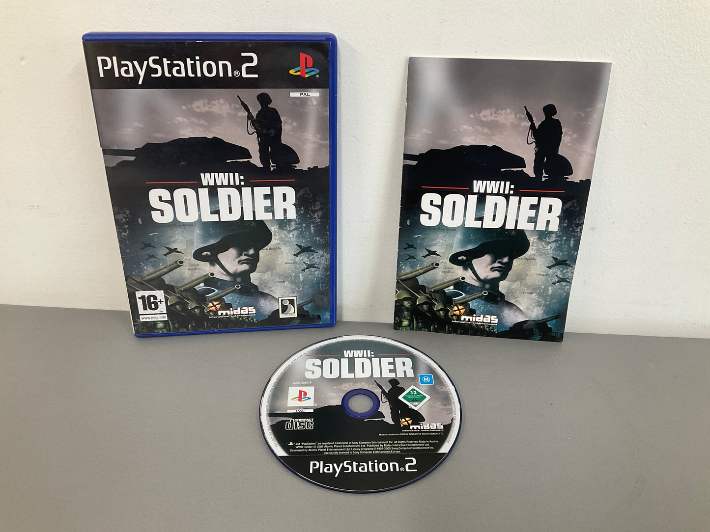 WWII Soldier Playstation 2