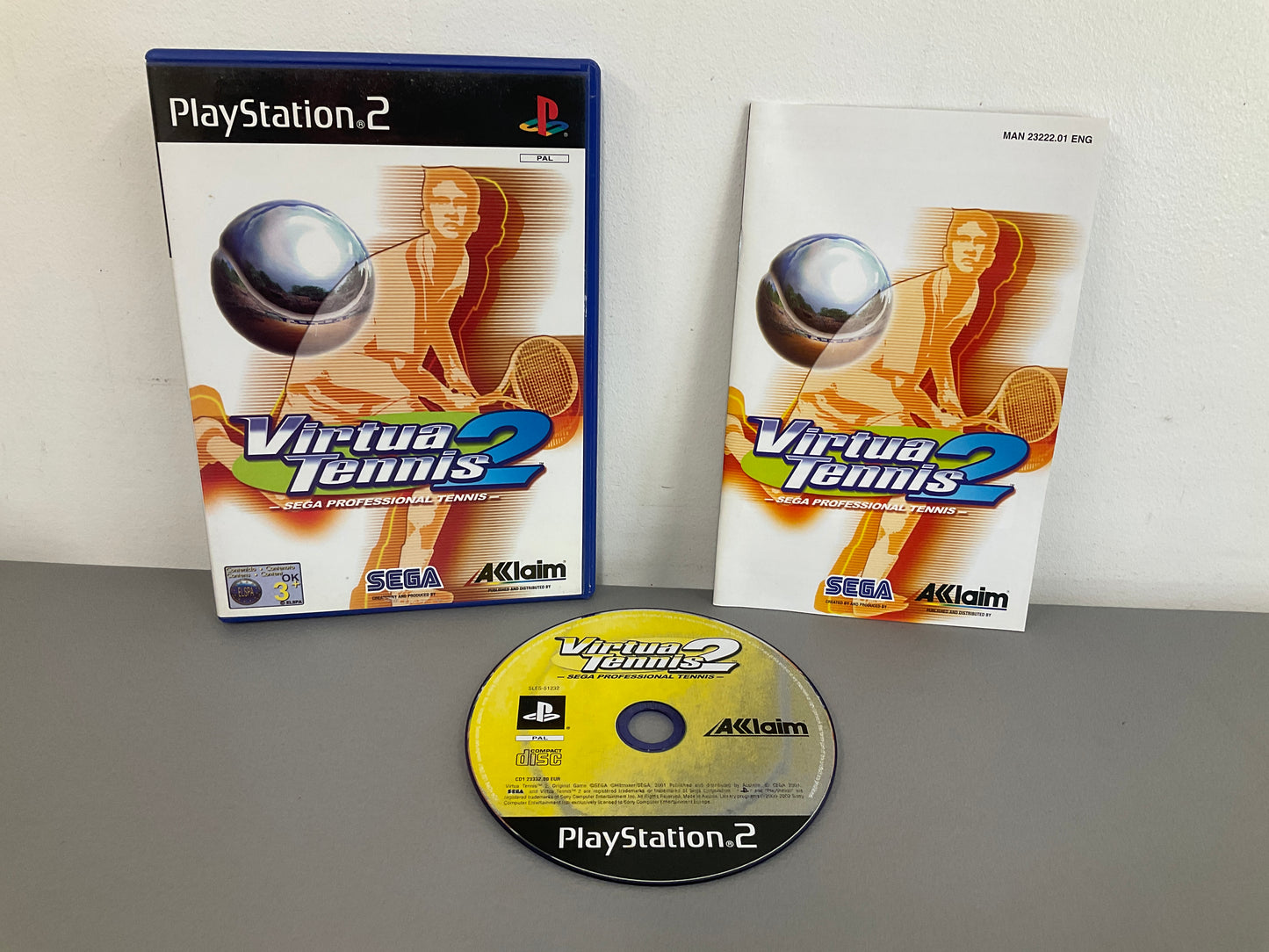 Virtua Tennis 2 Playstation 2