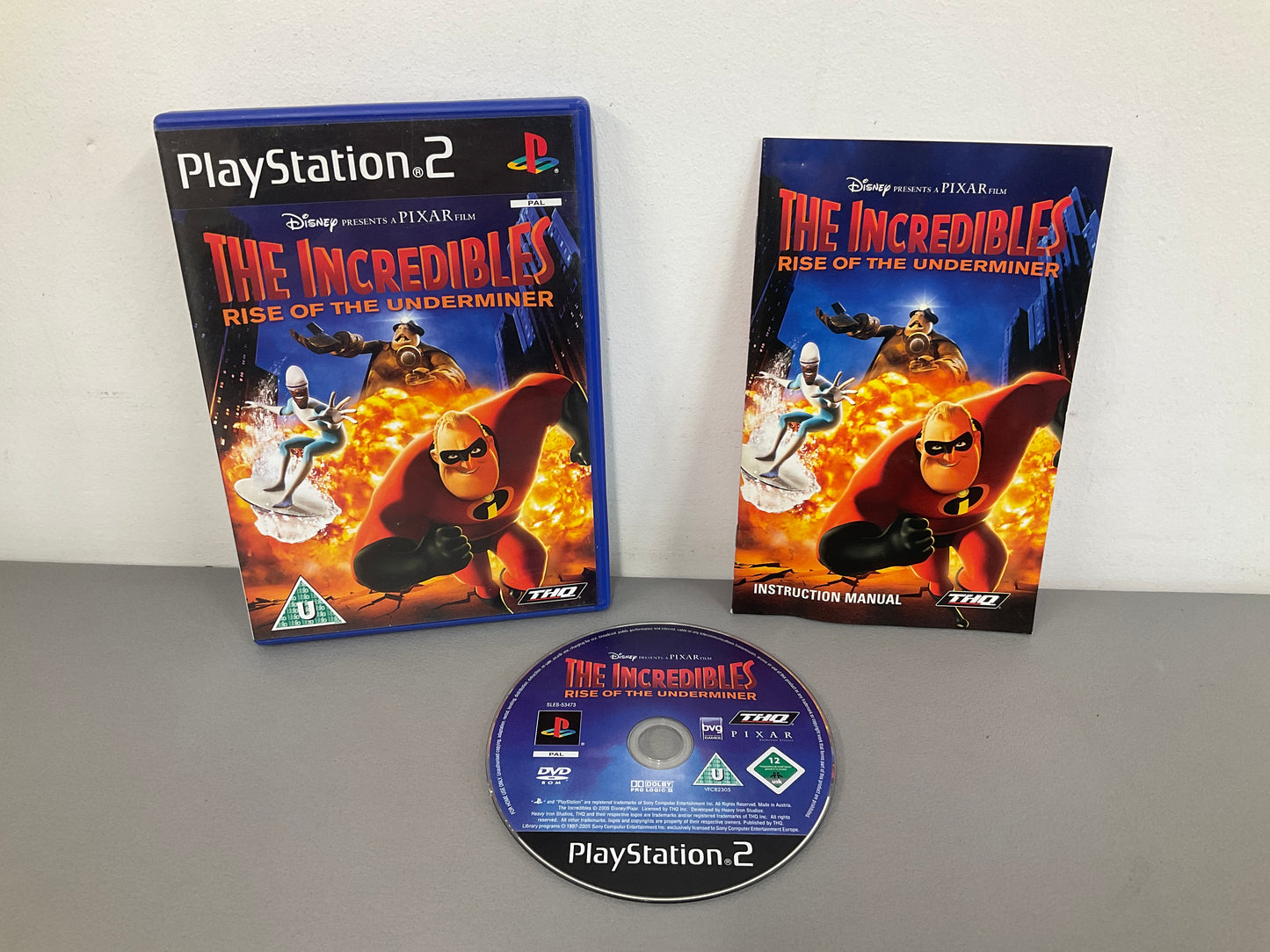 The Incredibles Rise Of The Underminer Playstation