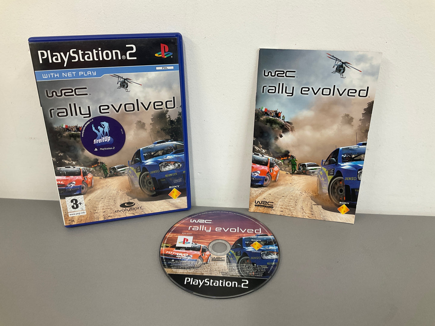 WRC Rally Evolved Playstation 2
