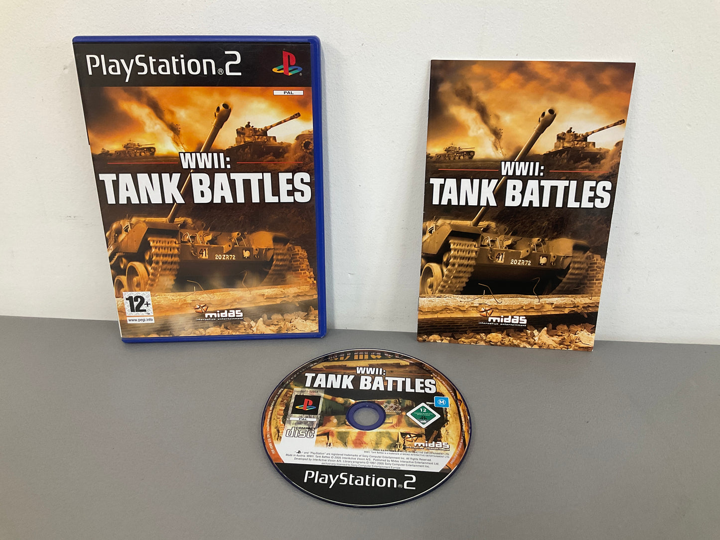 WWII Tank Battles Playstation 2