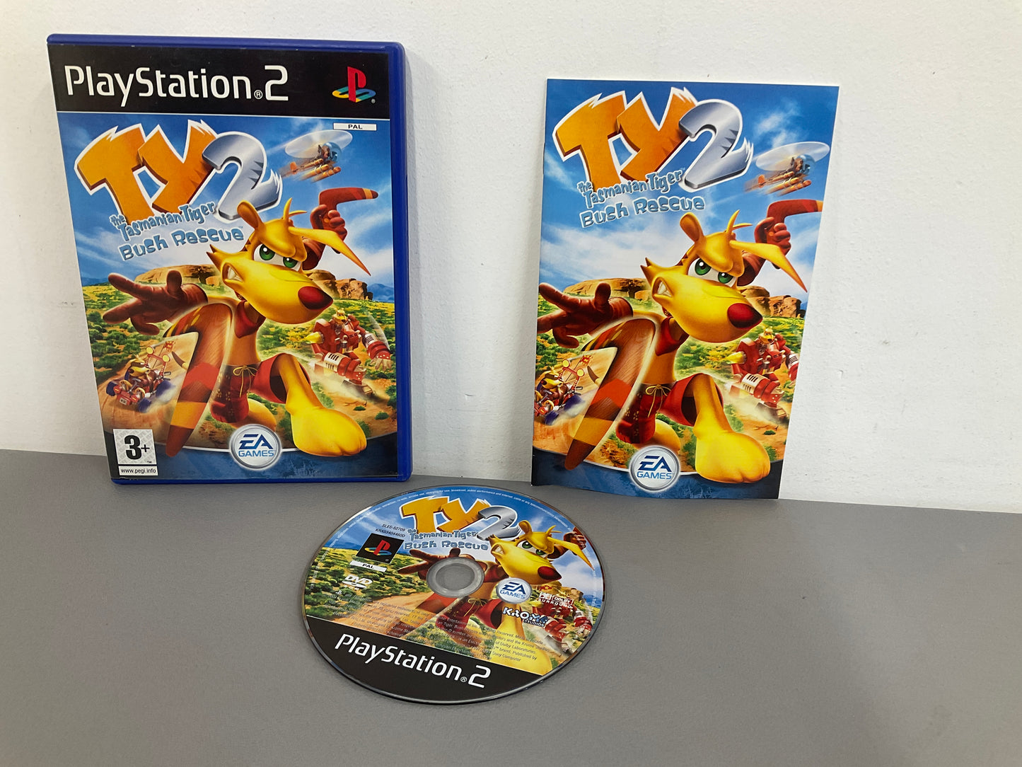 TY The Tasmanian Tiger 2 Bush Rescue Playstation 2