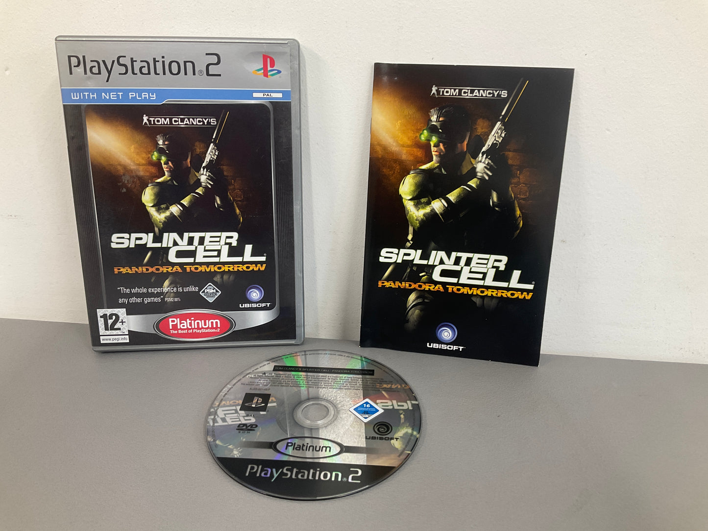 Splinter Cell Pandora Tomorrow Platinum Playstatio