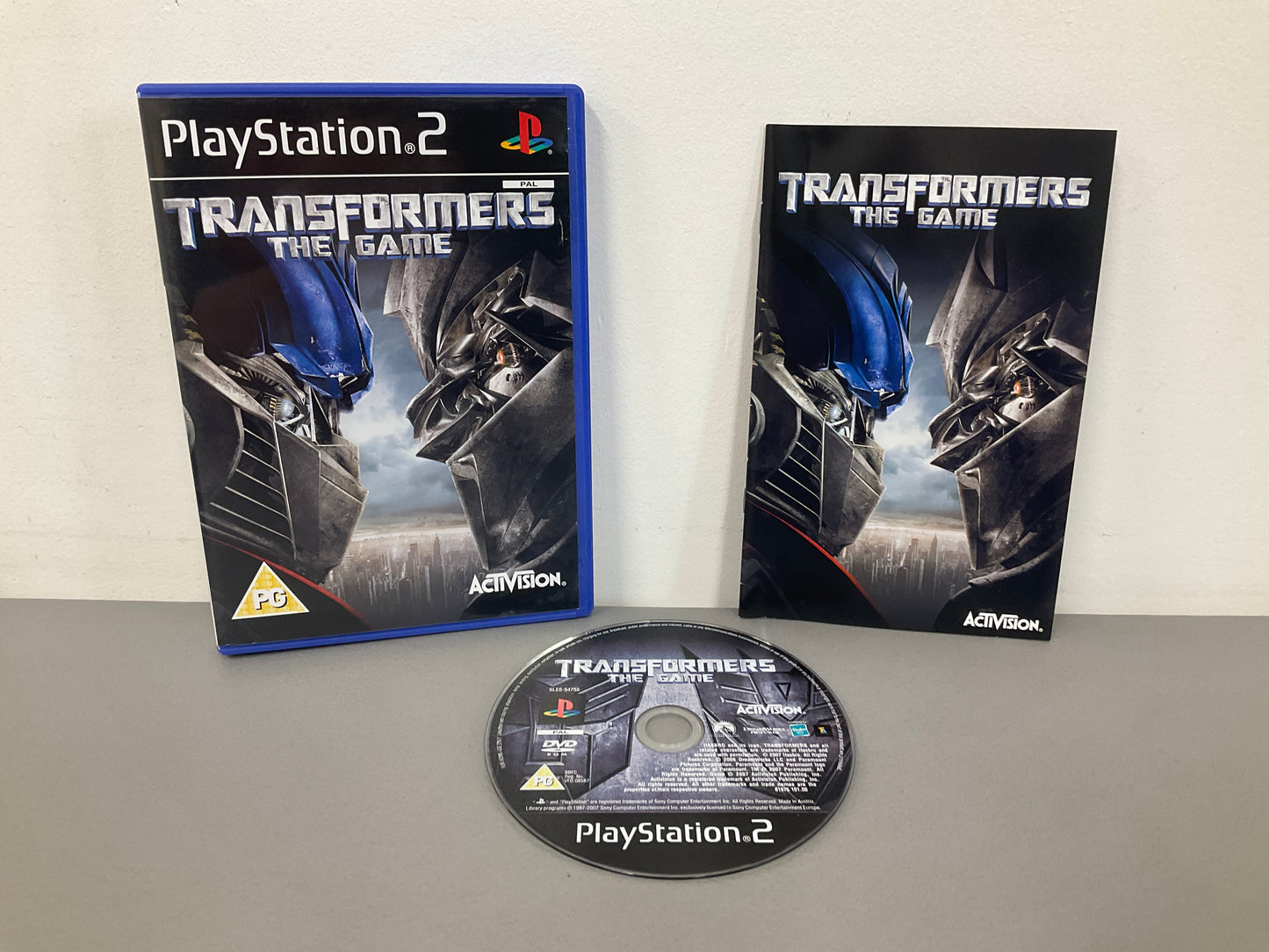 Transformers The Game PLaystation 2