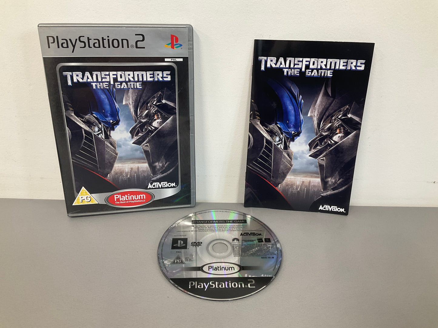 Transformers The Game Playstation 2 Platinum