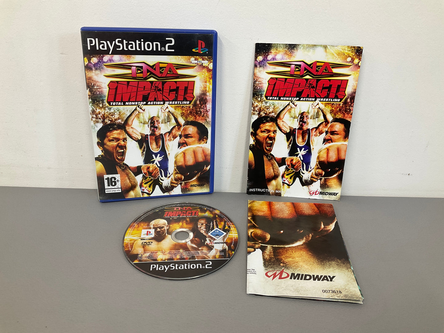 TNA Impact Total Nonstop Action Wrestling Playstat