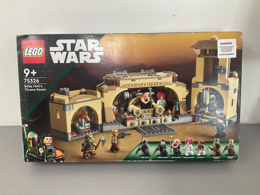 Lego Star Wars Boba Fetts Throne Room 75326