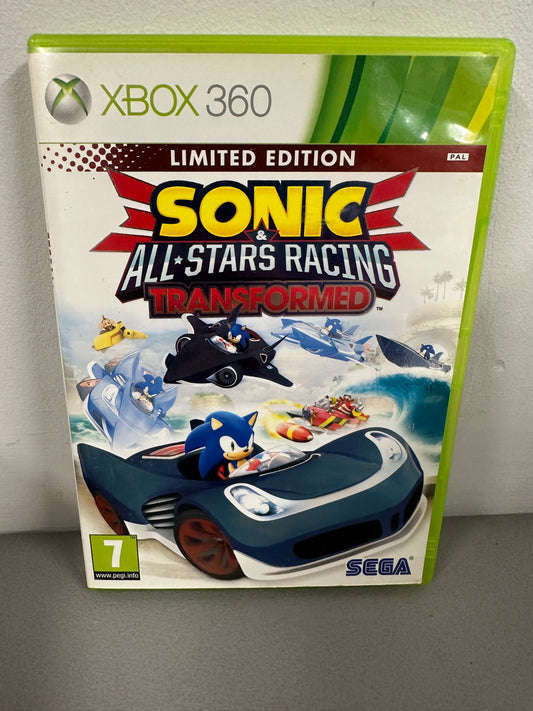 Sonic All Stars Racing Transformed Xbox 360