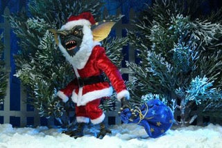 GREMLINS SANTA STRIPE AND GIZMO 7"  - Neca