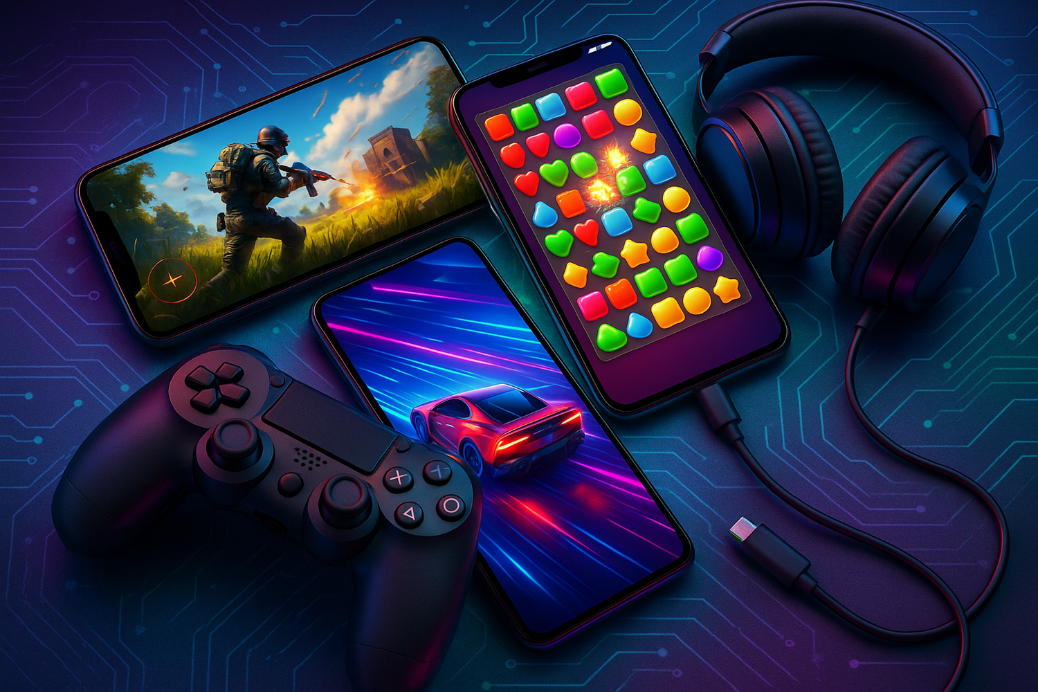 video games mobile phones